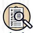Icon representing assessment